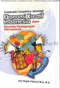 Sustainable competitive advantage ekonomi kreatif indonesia dalam dinamika perdagangan internasional