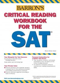 Critical Reading Workbook For the SAT