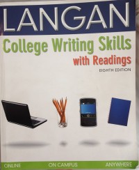 College Writing Skills: With Reading