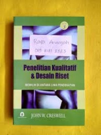 Penelitian Kualitatif & Desain Riset