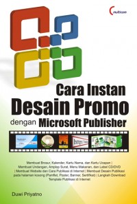 Cara Instan Desain Promo dengan Miscrosoft Publisher