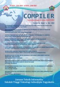 Jurnal Compiler : volume 8, nomor 1, mei 2019