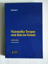 Matematika Terapan untuk Bisnis dan Ekonomi