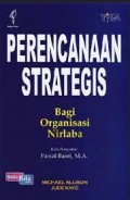 Perencanaan strategis: bagi organisasi nirlaba